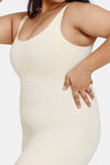 Zivame High Compression Shaping Dress - Oyster White — thumbnail 12